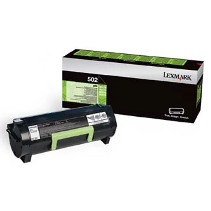 Główne zdjęcie produktu Lexmark originální toner 50F2000, black, 1500str., 502, return, Lexmark MS310D, 310DN, 41