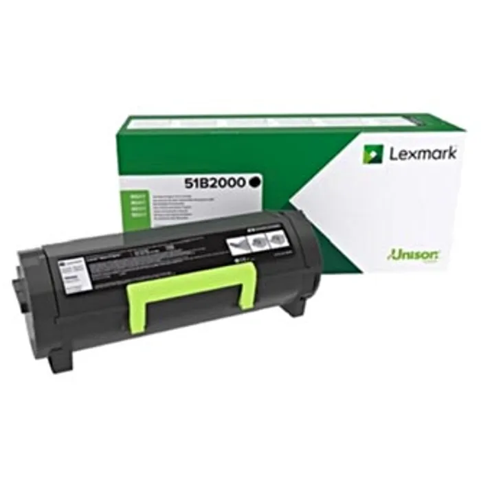 Główne zdjęcie produktu Lexmark originální toner 51B2000, black, 2500str., Lexmark MS317, MX317, O