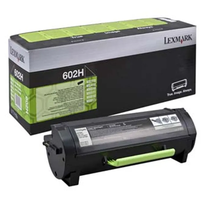 Główne zdjęcie produktu Lexmark originální toner 60F2H00, black, 10000str., 602H, high capacity, return, Lexmark