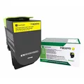 Lexmark oryginalny toner 71B20Y0, yellow, 2300s, Lexmark CS417dn/CS317dn/ CX517dn/CX417de/CS517de/CX317dn, O