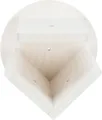 Element wspinaczkowy 2 - 3 słupki, ok. 19×16 cm, kolor biały