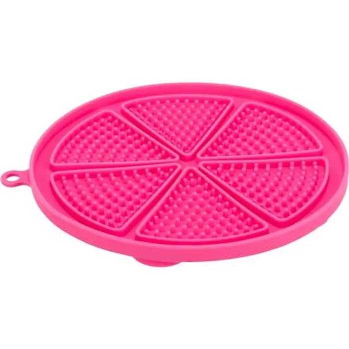 Główne zdjęcie produktu Lick´n´Snack KRUH s přísavkami - podložka k pomalému krmení, 18 cm, TPR/plast, pink