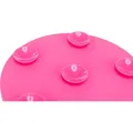 Lick'n'Snack CIRCLE z przyssawkami - mata do powolnego karmienia, 18 cm, TPR/plastik, różowa