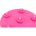 Lick'n'Snack CIRCLE z przyssawkami - mata do powolnego karmienia, 18 cm, TPR/plastik, różowa