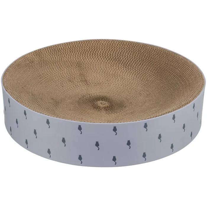 Główne zdjęcie produktu LILLY kulatý škrabací pelech s katnipem, o 45 × 10 cm, karton, lila
