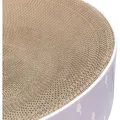 Następne zdjęcie produktu LILLY okrągły drapak z kocimiętką, 45 x 10 cm, karton, liliowy