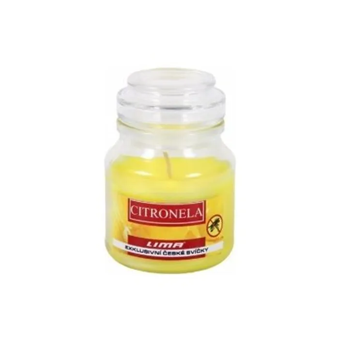 Główne zdjęcie produktu Lima Aroma Dreams Citronela aromatická svíčka sklenička s víčkem 120 g