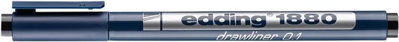 Główne zdjęcie produktu Liner "1880", černá, 0,1mm, EDDING