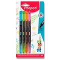 Liner Maped Graph´Peps Deco 4 szt., pastelowe kolory
