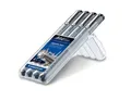 Liner Pigment Liner, zestaw, czarny, STAEDTLER