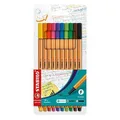 Następne zdjęcie produktu Liner "Punkt 88", 10 kolorów, 0,4mm, STABILO