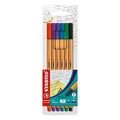 Następne zdjęcie produktu Liner "Point 88", 6 kolorów, 0,4mm, STABILO