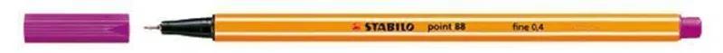 Główne zdjęcie produktu Liner "Point 88", fialová, 0,4mm, STABILO