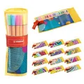 Następne zdjęcie produktu Konturówka "Punkt 88", mix kolorów, 0,4 mm, 25 szt., STABILO