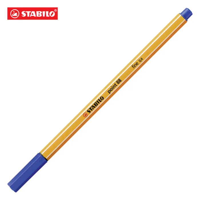 Główne zdjęcie produktu Liner "Point 88", modrá, 0,4mm, STABILO