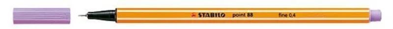Główne zdjęcie produktu Liner "Point 88", pastelová fialová, 0,4mm, STABILO