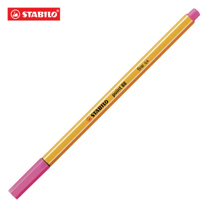Główne zdjęcie produktu Liner "Point 88", růžová (heliotrope), 0,4 mm, STABILO