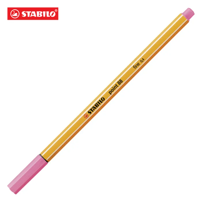 Główne zdjęcie produktu Liner "Point 88", světle růžová, 0,4 mm, STABILO