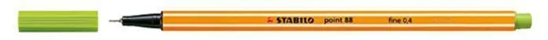 Główne zdjęcie produktu Liner "Point 88", zelená, 0,4mm, STABILO