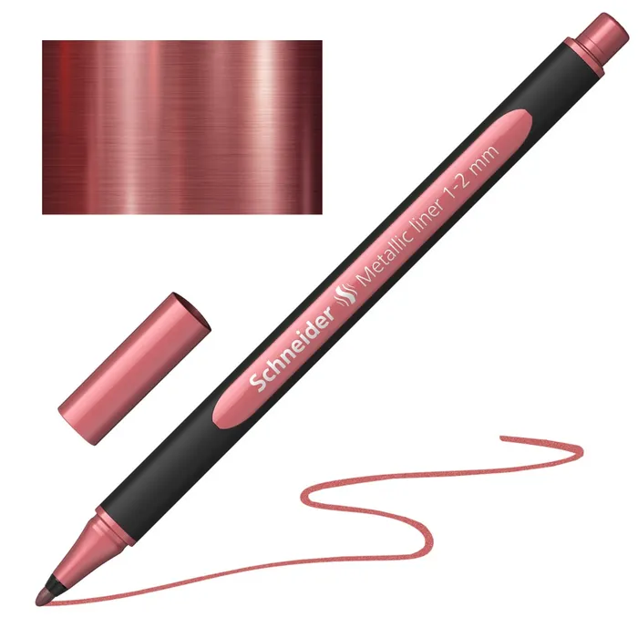 Główne zdjęcie produktu Liner Schneider Paint-it Metallic červený
