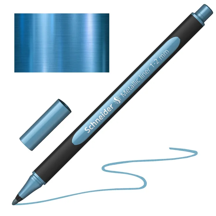 Główne zdjęcie produktu Liner Schneider Paint-it Metallic modrý