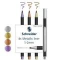 Następne zdjęcie produktu Liner Schneider Paint-it Metallic zestaw 4 szt.