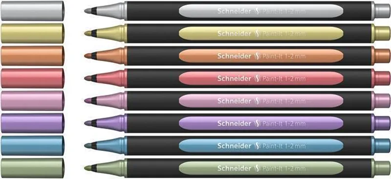 Główne zdjęcie produktu Liner Schneider Paint-it Metallic sada 8 ks