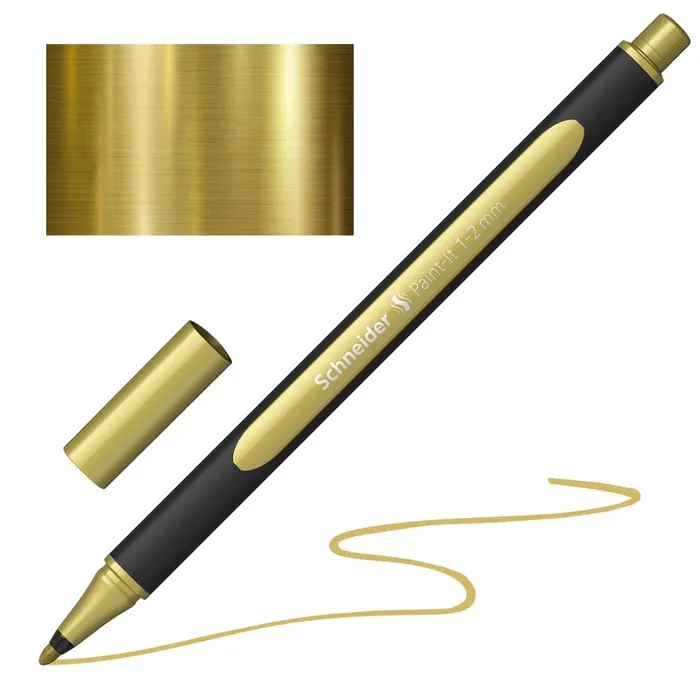 Główne zdjęcie produktu Liner Schneider Paint-it Metallic zlatý