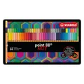 STABILO point 88 Arty etui metalowe 66 szt