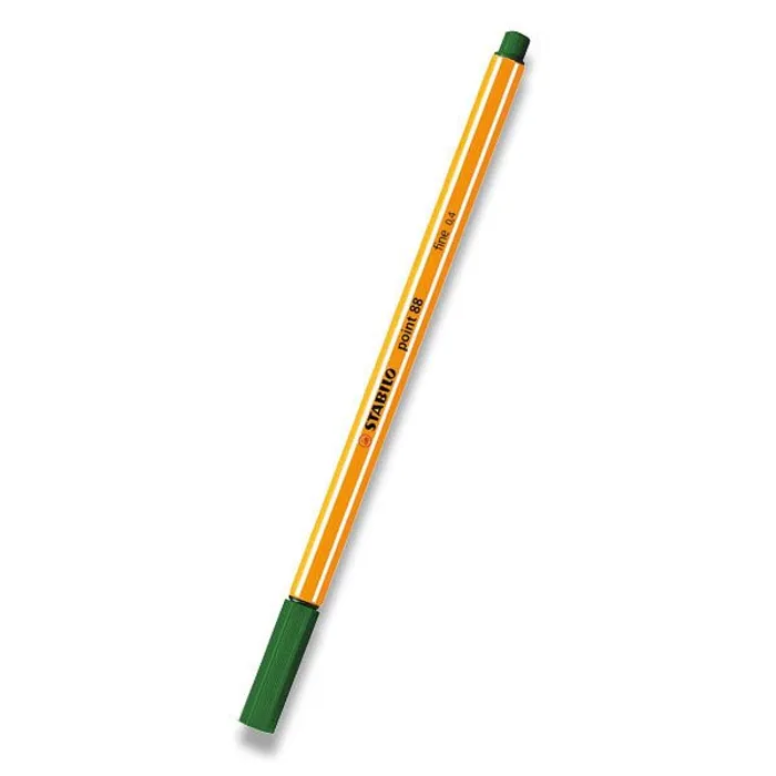 Główne zdjęcie produktu Liner Stabilo Point 88 olivově zelený