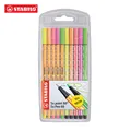 Konturówka STABILO point 88 & Pen 68 NEON - kpl. 10 szt
