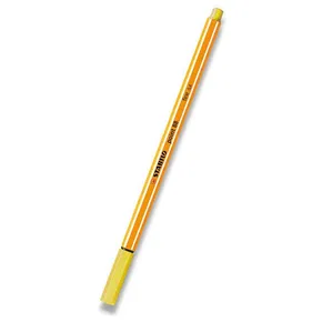 Liner "Point 88", żółty, 0,4mm, STABILO