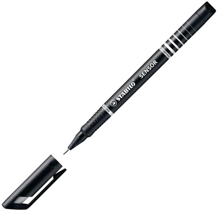 Główne zdjęcie produktu Liner STABILO SENSOR - fine - černá [1 ks]