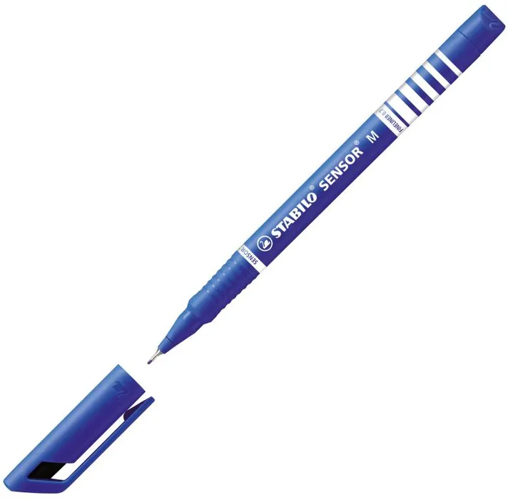 Główne zdjęcie produktu Liner STABILO SENSOR - medium - modrá [1 ks]
