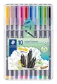 Następne zdjęcie produktu Zestaw linerów "Triplus 334 Box", 10 kolorów, 0,3mm, STAEDTLER
