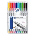 Następne zdjęcie produktu Zestaw linerów "Triplus 334 Box", 10 kolorów, 0,3mm, STAEDTLER