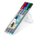 Następne zdjęcie produktu Zestaw linerów "Triplus 334 Box", 4 kolory, 0,3mm, STAEDTLER