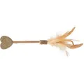 Następne zdjęcie produktu Lollipop SERCE z Matatabi i piórkami, 23 cm