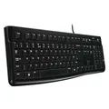Następne zdjęcie produktu Logitech K120, Klawiatura CZ, klasyczna, 920-002485, 920-002641 przewodowa (USB), czarna