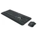 Następne zdjęcie produktu Logitech MK540, zestaw klawiatura z myszą optyczną bezprzewodową, AA, US, multimedialny, odbiornik nano z technologią Logitech Uni