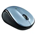 Logitech Mysz M325, 1000DPI, 2.4 [GHz], optyczna, 3kl., bezprzewodowa, srebrna, 1 szt AA, do notebooka, uniwersalny
