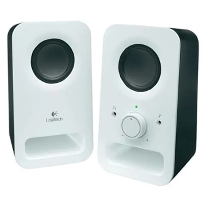 Główne zdjęcie produktu Logitech reproduktory Z150, 2.0, 3W, bílé, regulace hlasitosti, přenosné, 150Hz-20kHz