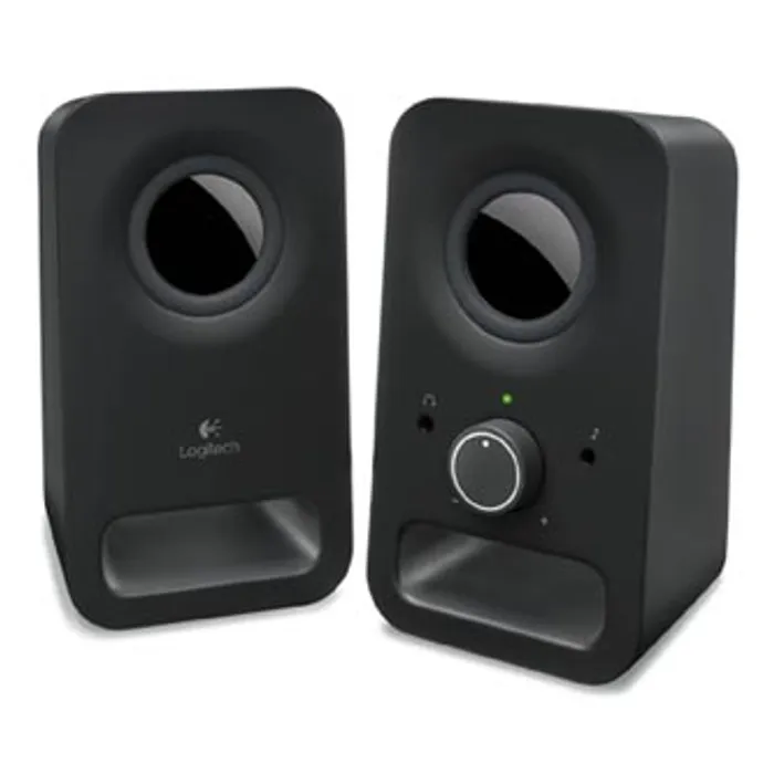 Główne zdjęcie produktu Logitech reproduktory Z150, 2.0, 3W, černé, regulace hlasitosti, přenosné, 150Hz-20kHz