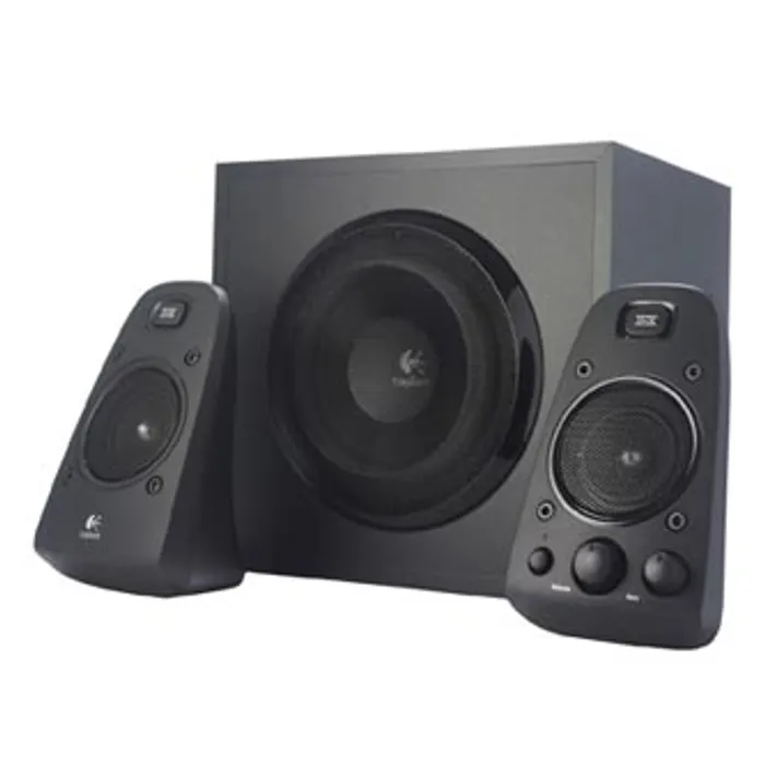 Główne zdjęcie produktu Logitech reproduktory Z623, 2.1, 400W, černé, regulace hlasitosti, pro Notebooky, pro PC,