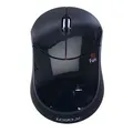 Logo Mysz Fun, 1000DPI, 2.4 [GHz], optyczna, 3kl., bezprzewodowa, czarna