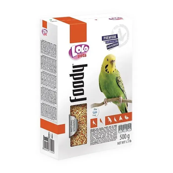 Główne zdjęcie produktu LOLO BASIC kompletní krmivo pro andulky 500 g krabička