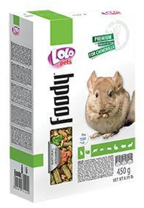 Główne zdjęcie produktu LOLO BASIC kompletní krmivo pro činčily 450 g krabička