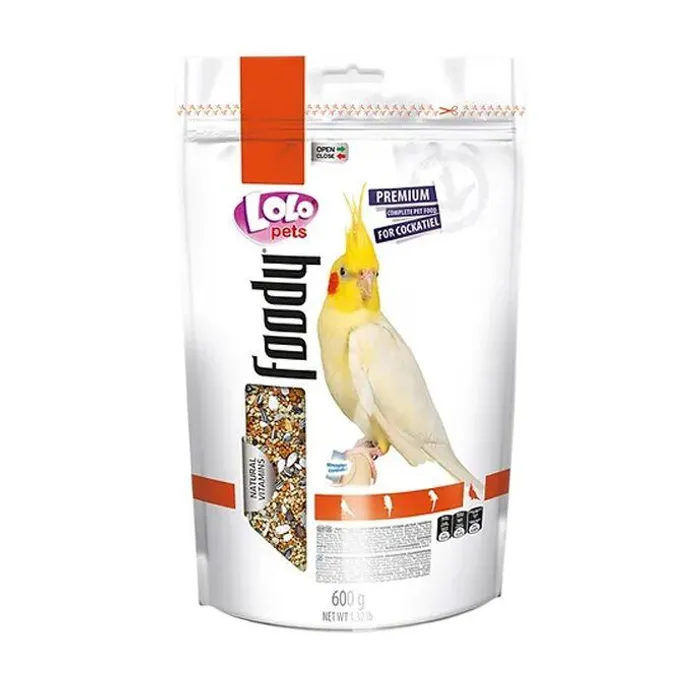 Główne zdjęcie produktu LOLO BASIC kompletní krmivo pro korely 600 g Doypack