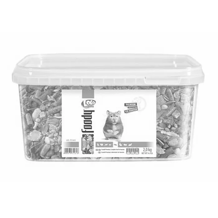 Główne zdjęcie produktu LOLO BASIC kompletní krmivo pro křečky 3 L, 2 kg kyblík