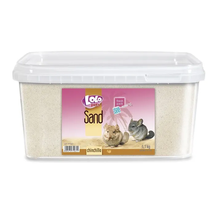 Główne zdjęcie produktu LOLO písek pro činčily v kyblíku 3L 5,1 kg